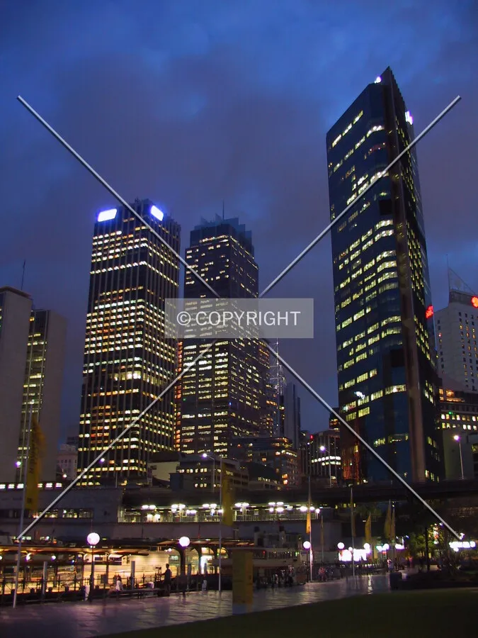 Towers over Circular Quay