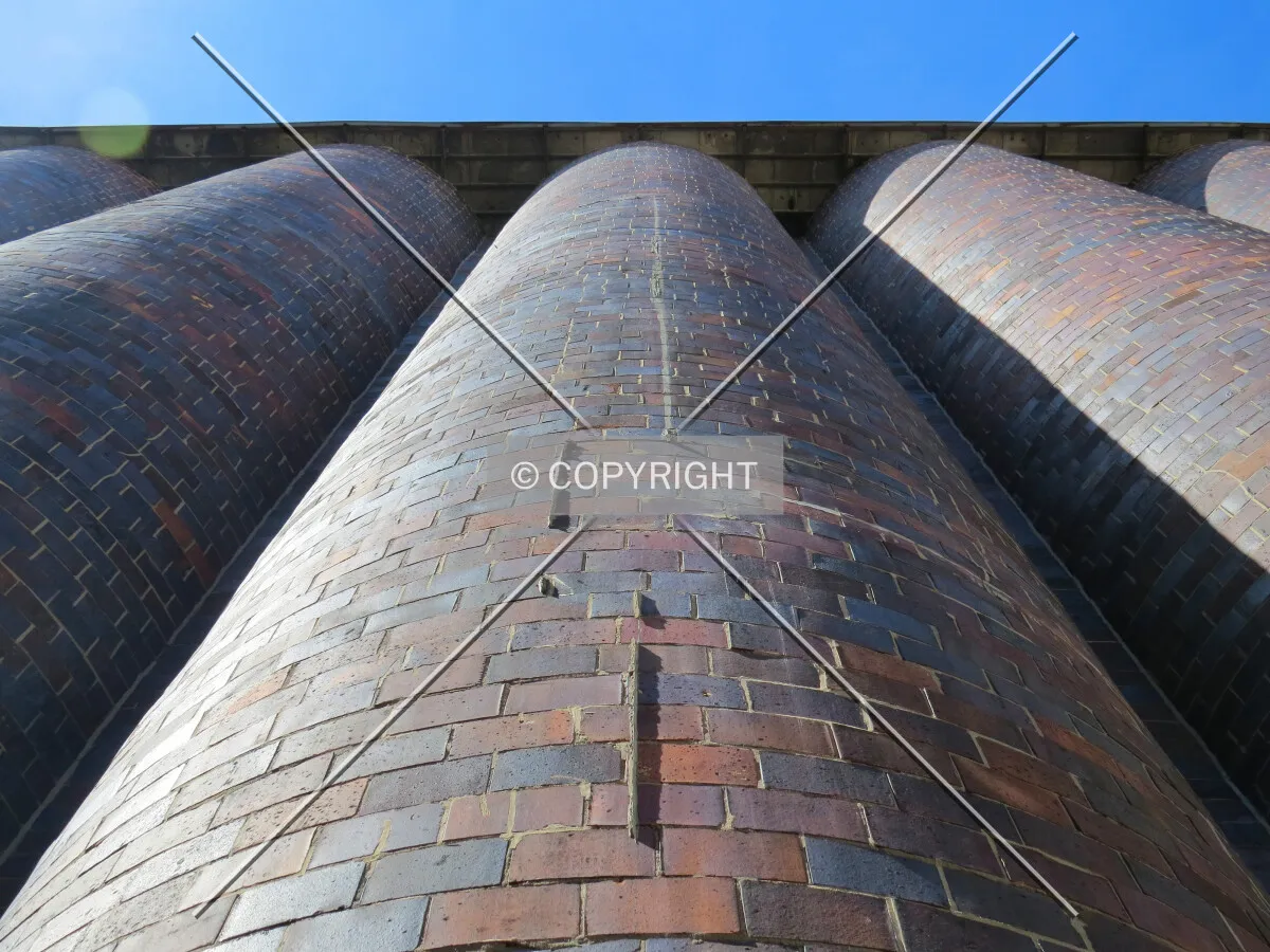Looking up the east side