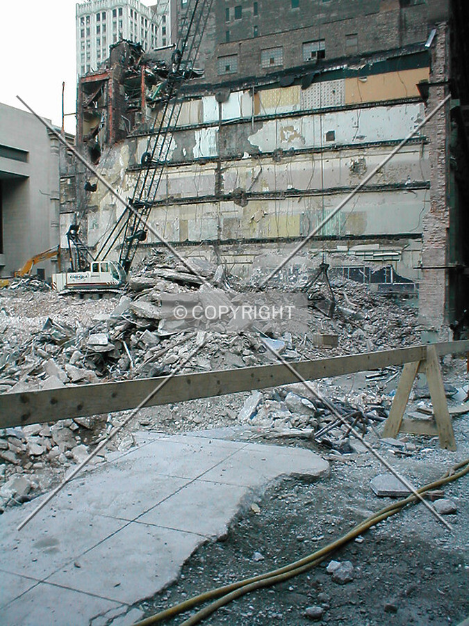 Demolition work