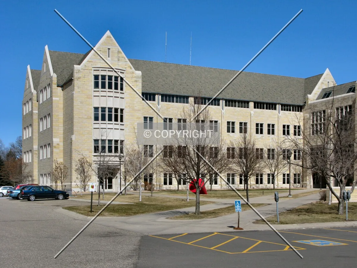 O'Shaughnessy Science Hall from the southwest
