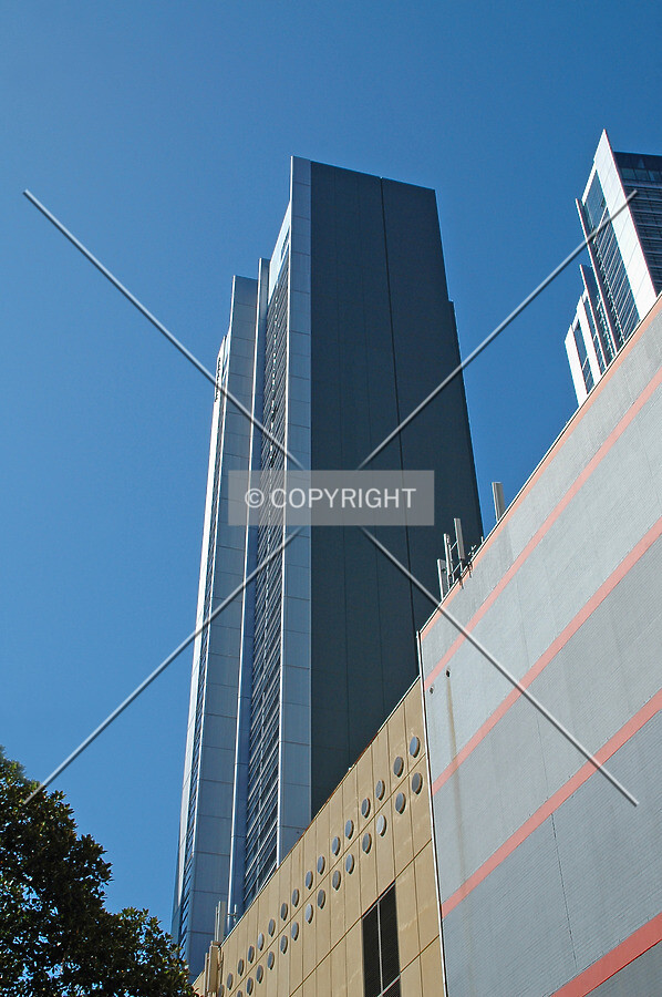 Looking up from Kent Street