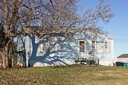 View from the southeast