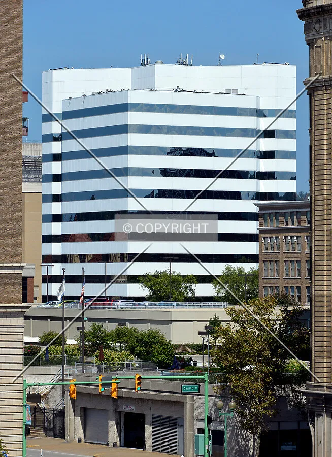 View from the southeast