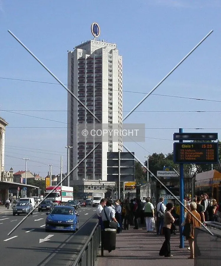 General view of the tower