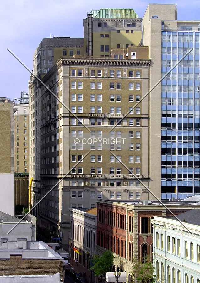 Elevated view from the south