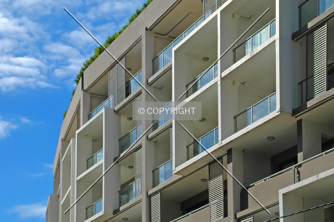 Facade detail on the north side