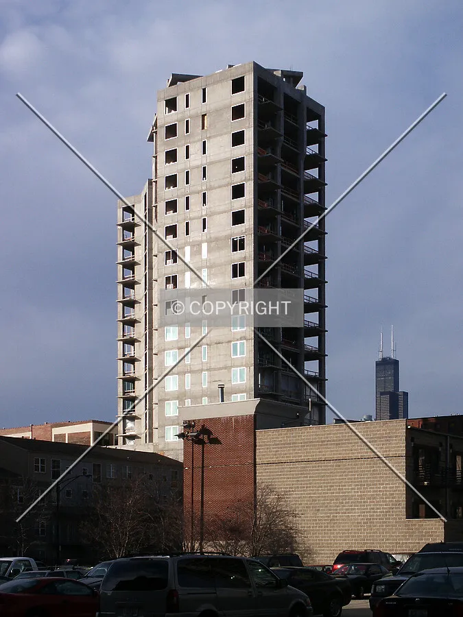 View from the southeast