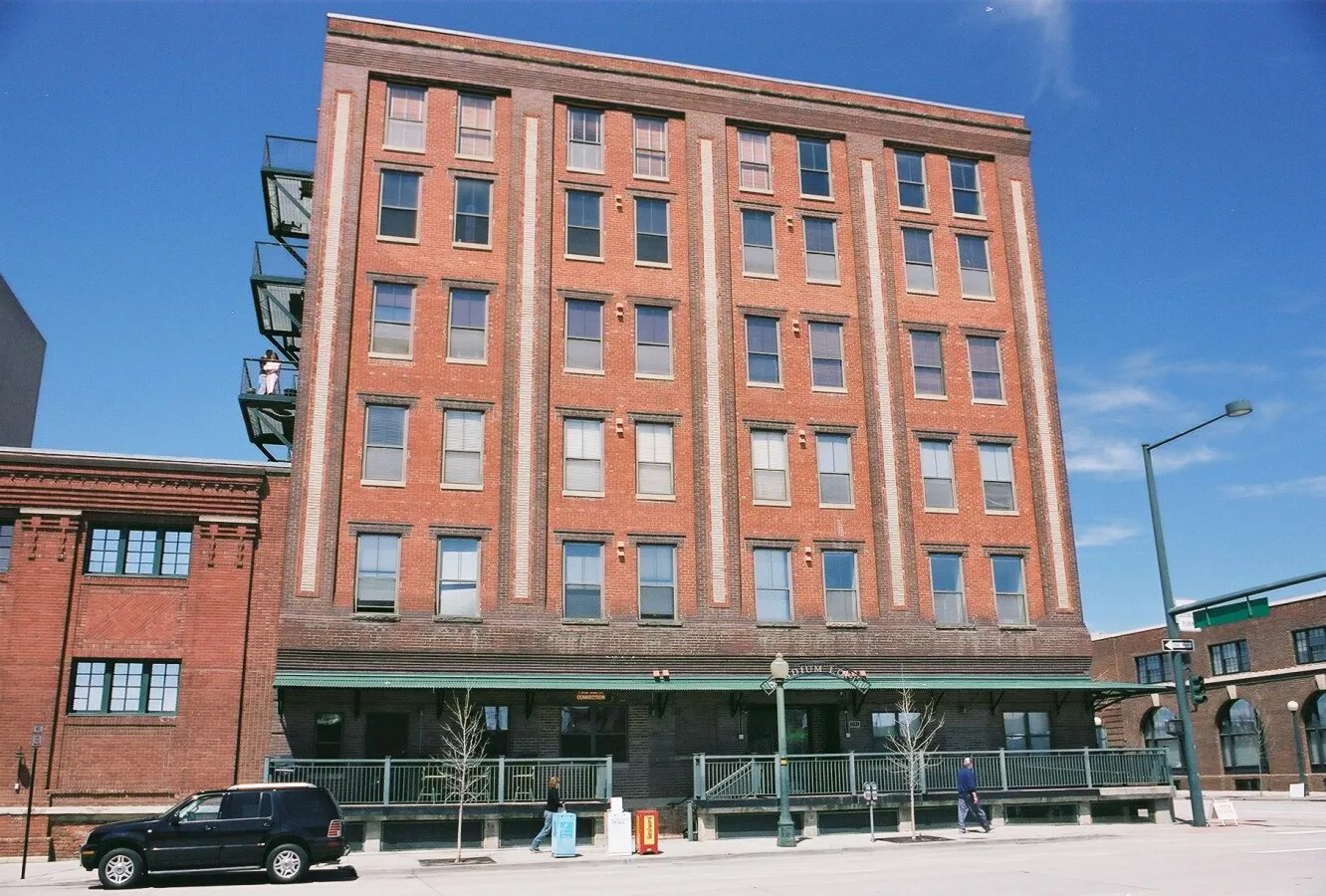 View from the southeast