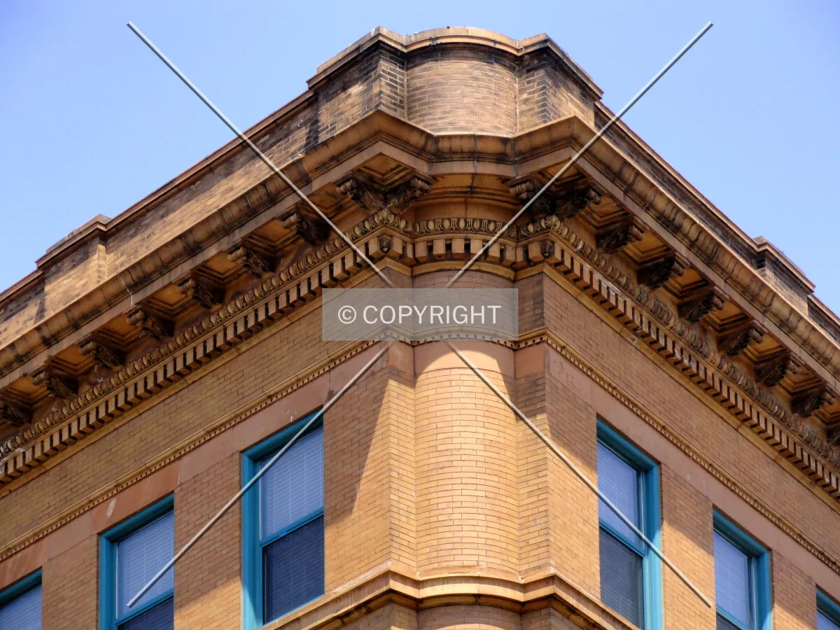 Southwest corner detail