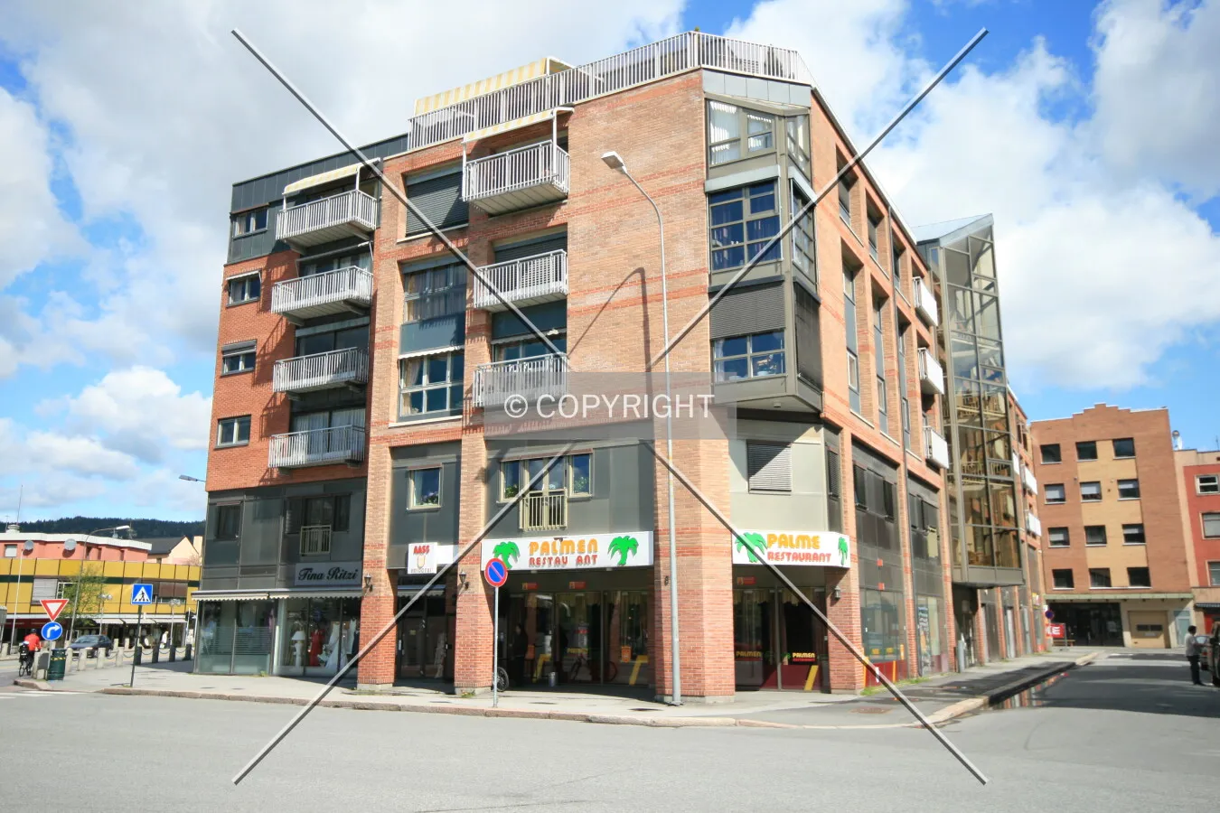 View from across Tordenskioldsgate