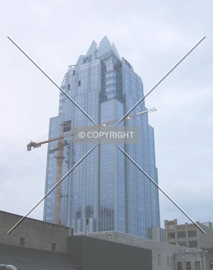 Tower crane removal, view from southwest