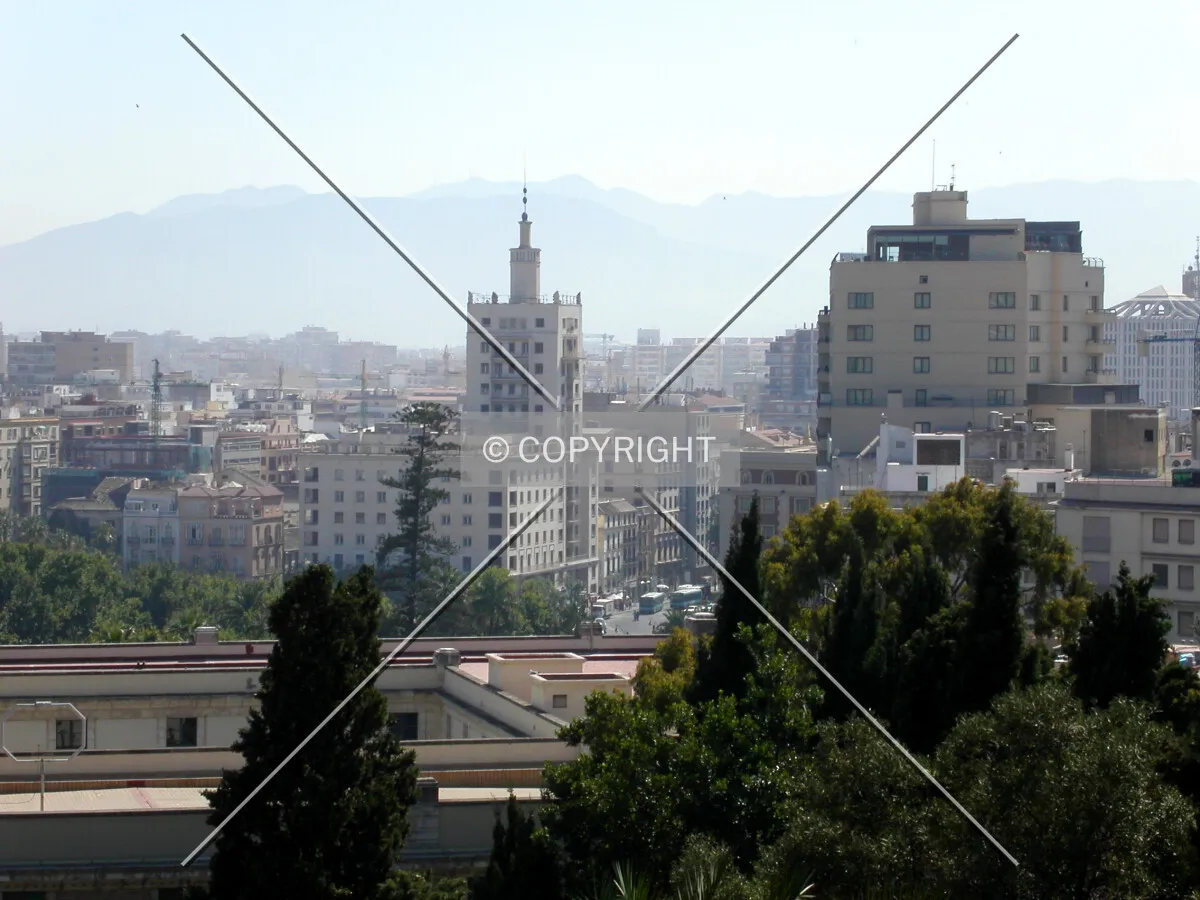 Looking west from La Alcazaba