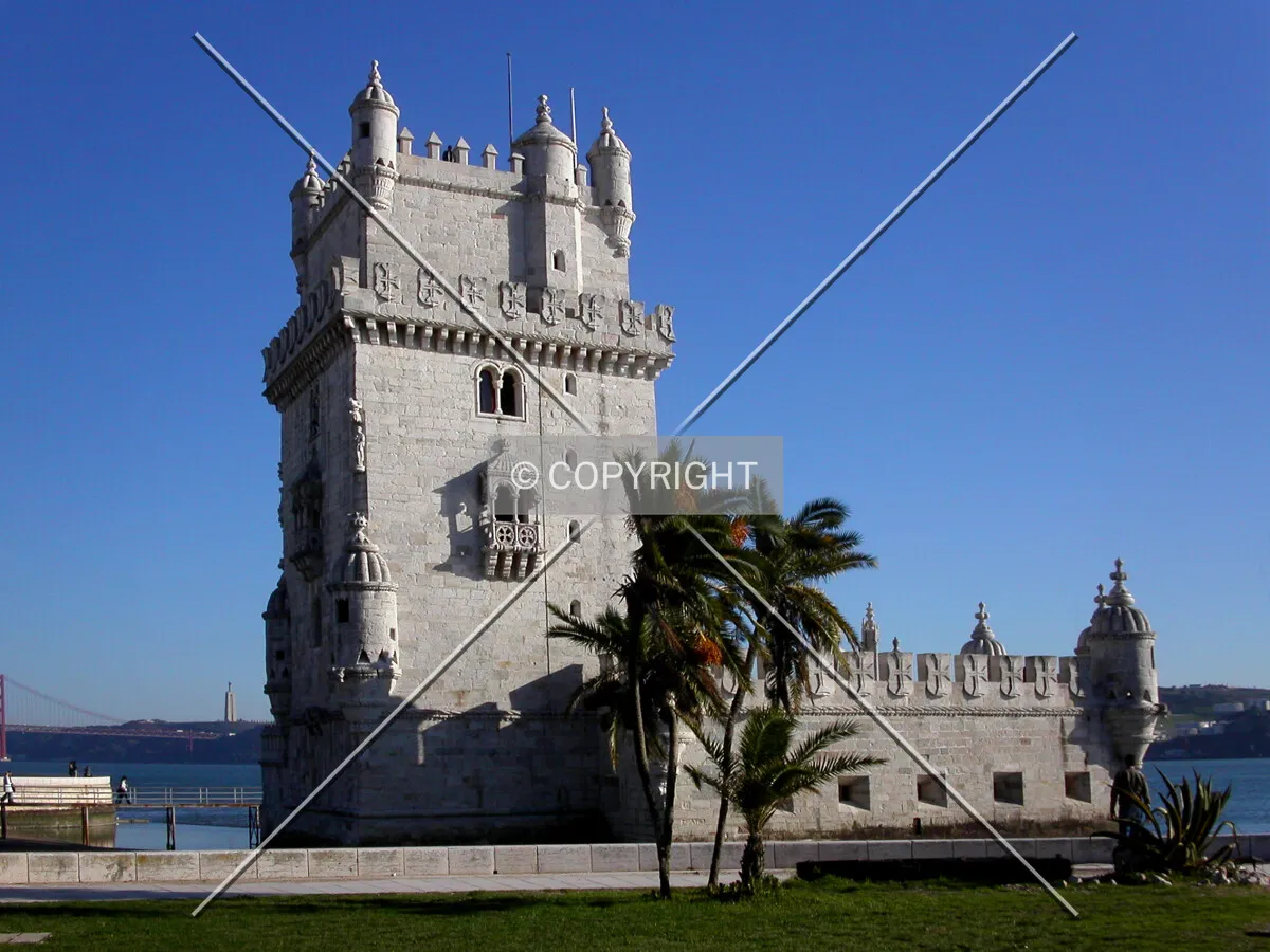 Western side of the tower