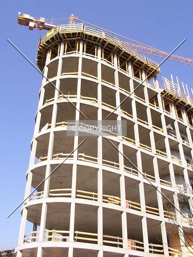 West corner and south side