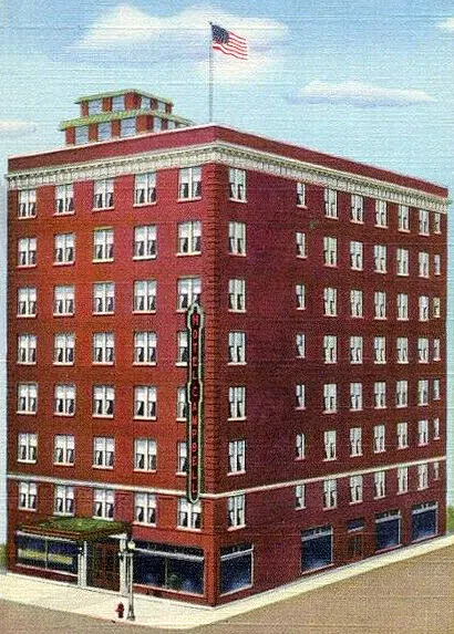 Vintage view from the southeast