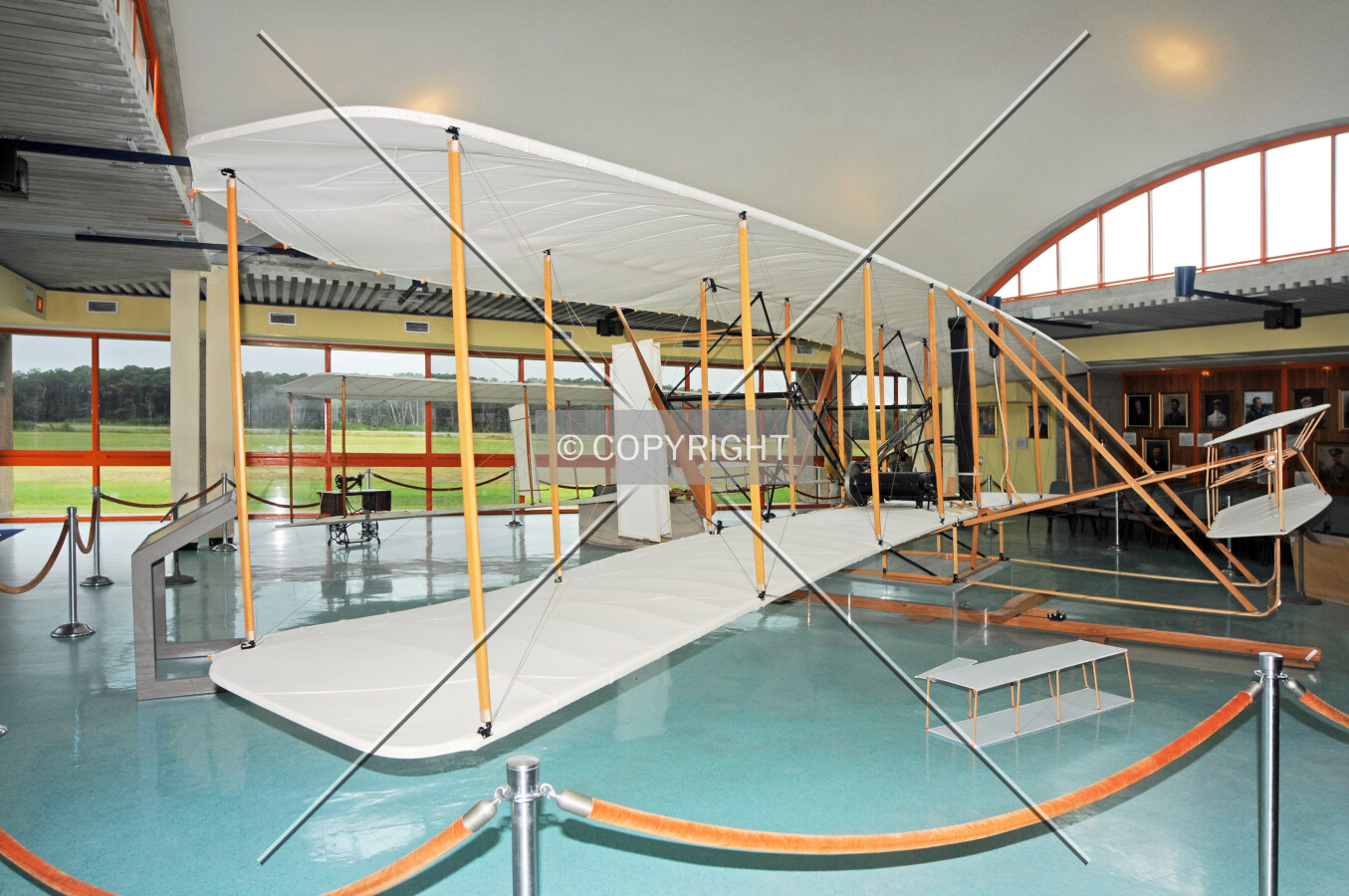 View of the Flight Room from the southeast