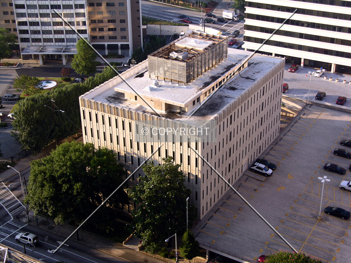 Elevated view from the north