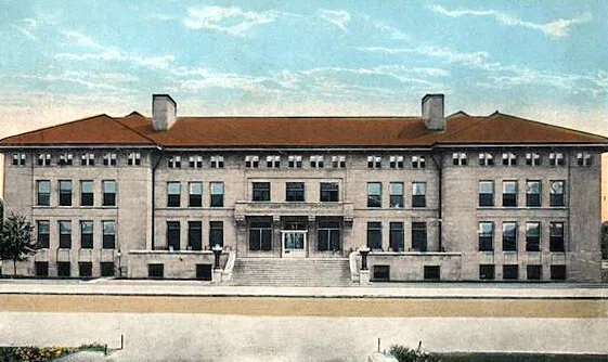 View from the north