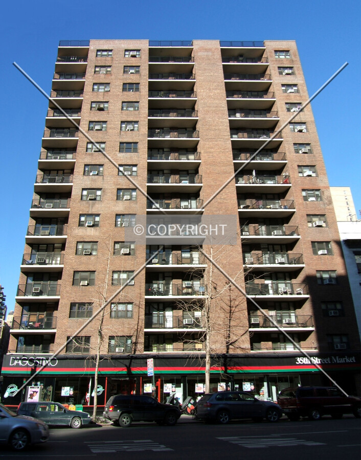 View from the southeast