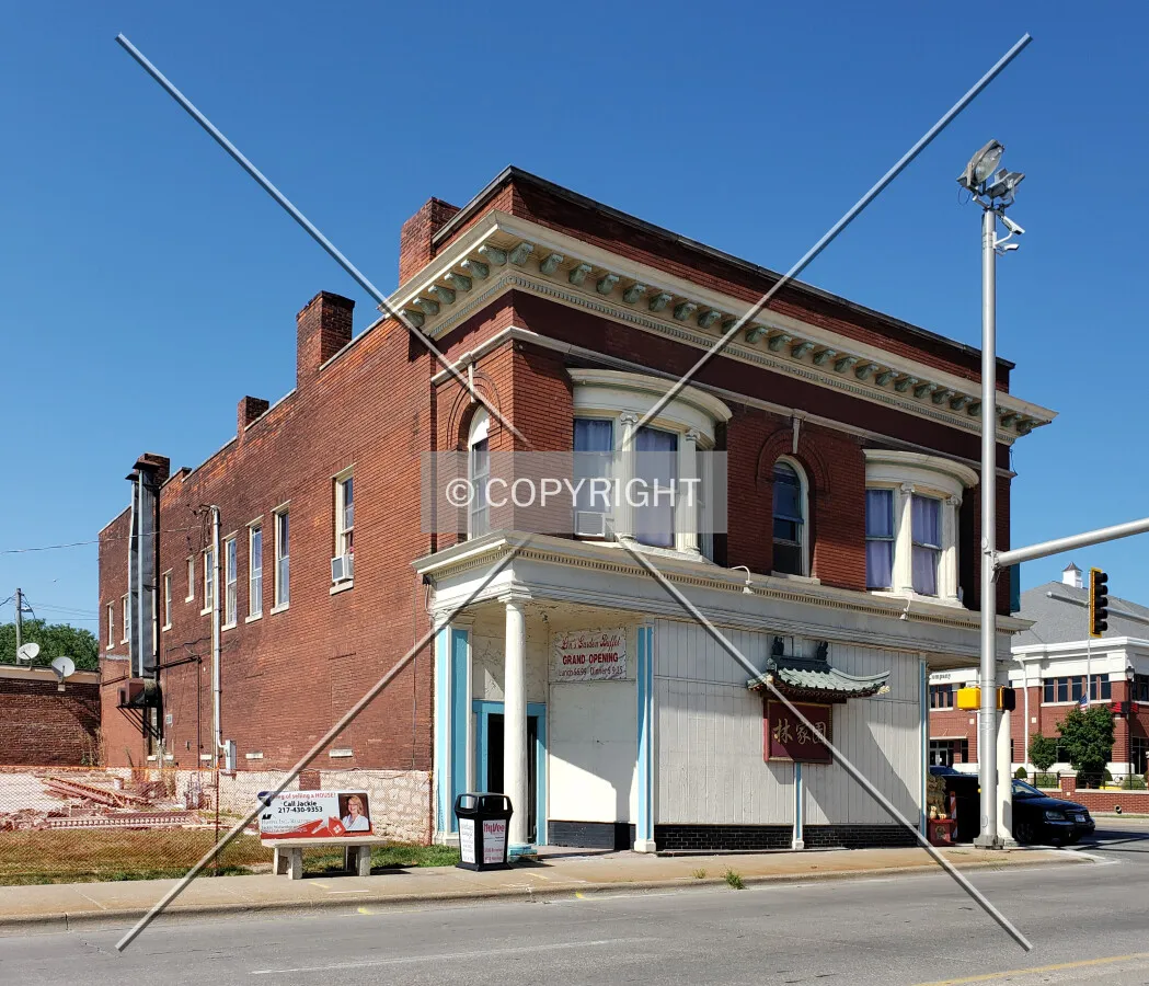 View from the southwest; July 20, 2019