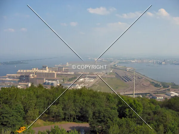 Duluth Harbor from Enger Tower