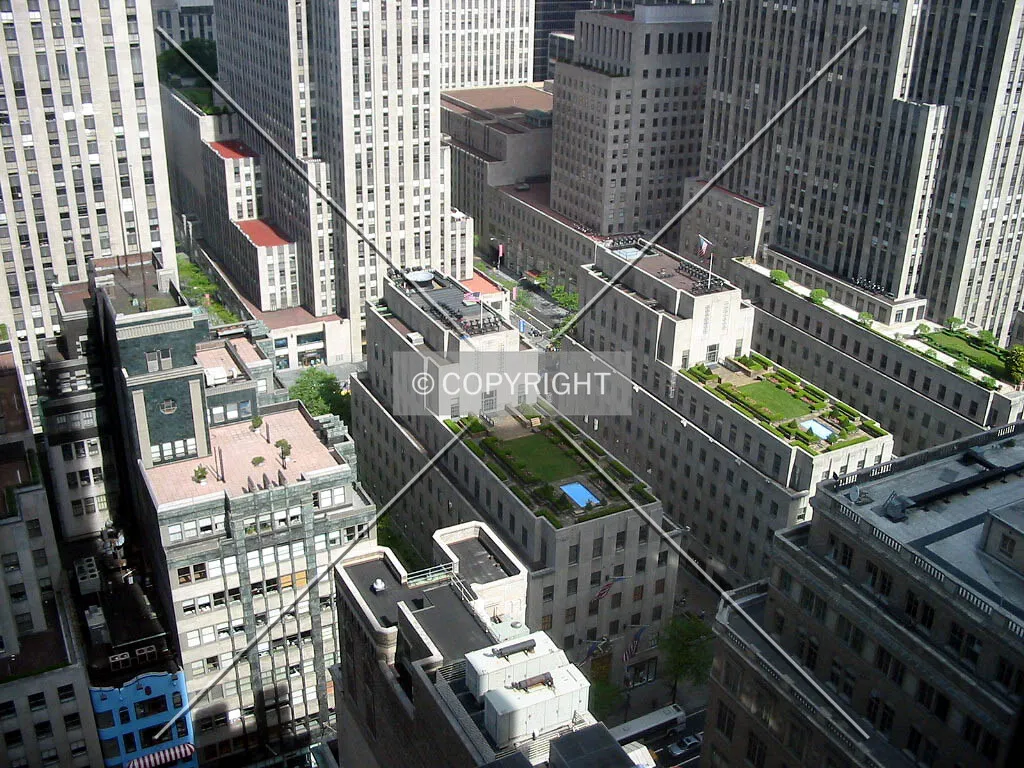 Rockefeller Center, view from Tower 49