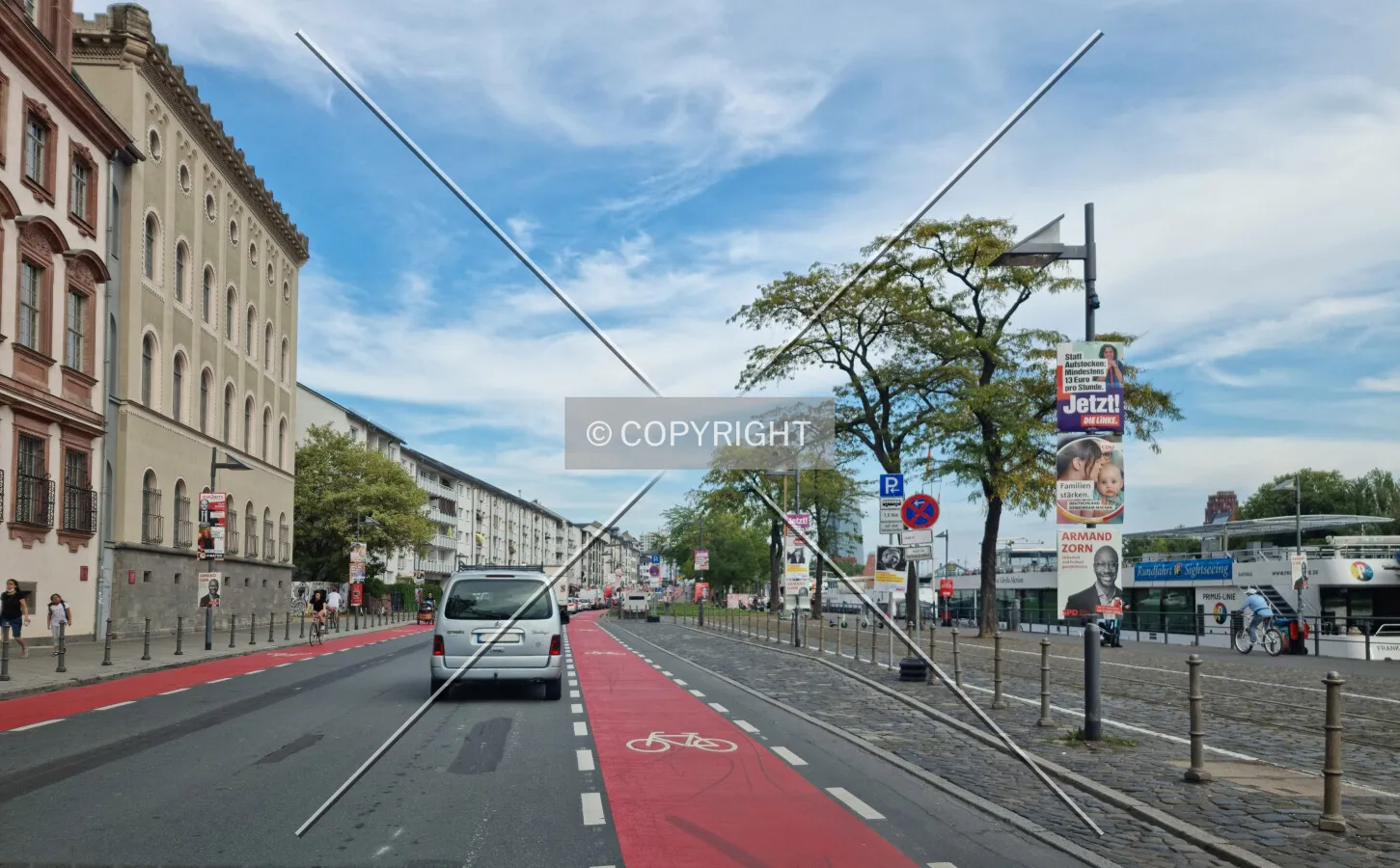Mainkai in Frankfurt