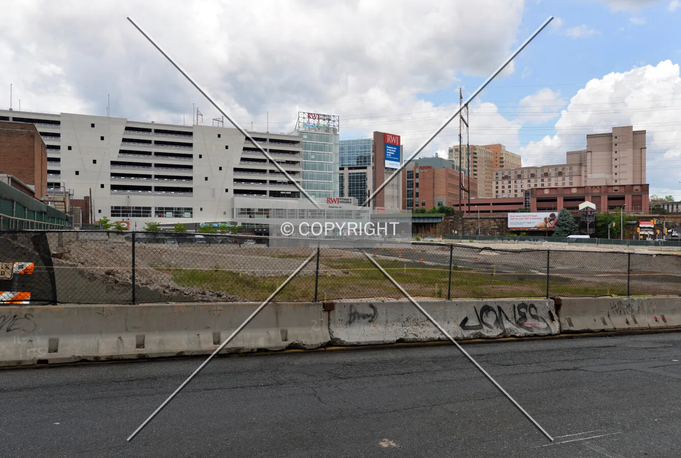 View from the southeast