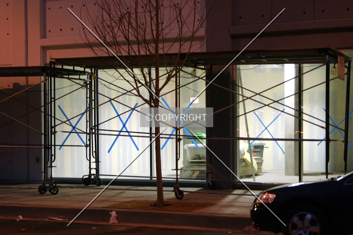 Shop windows on Wells Street