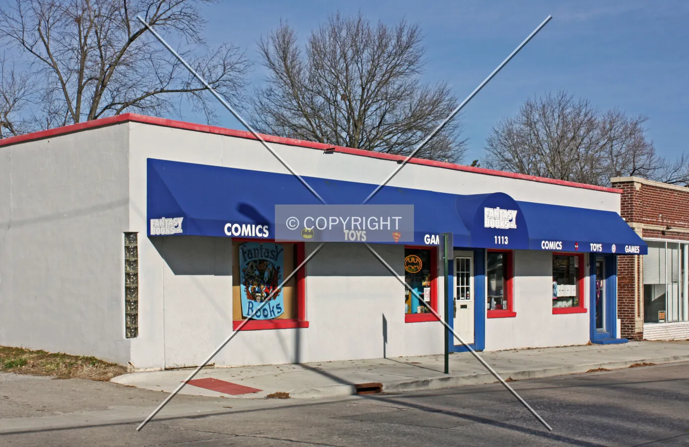 View from the south; January 9, 2012