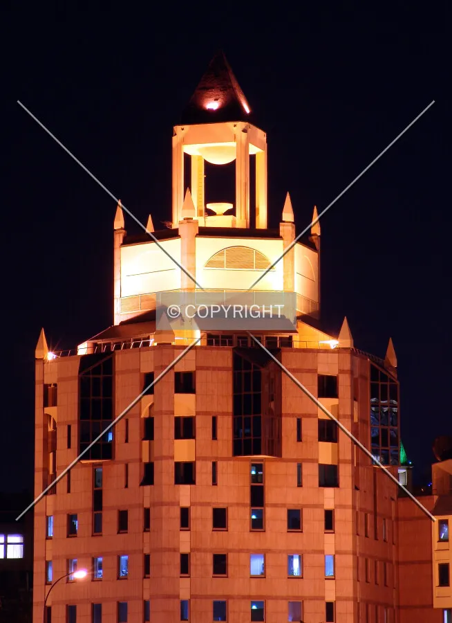 The upper floors