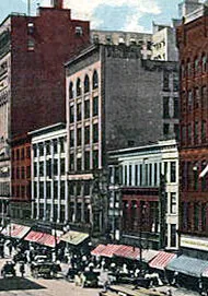 View from the east