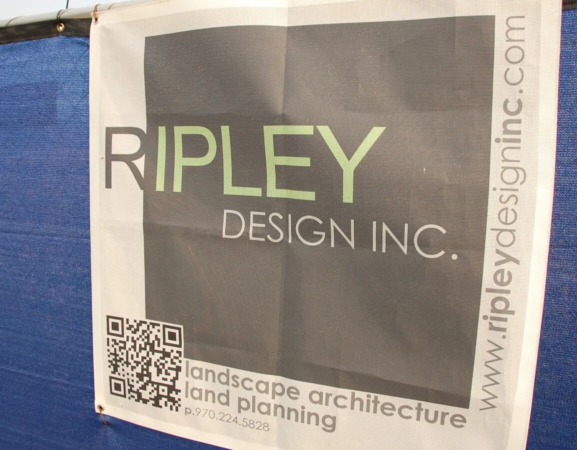 Construction banner