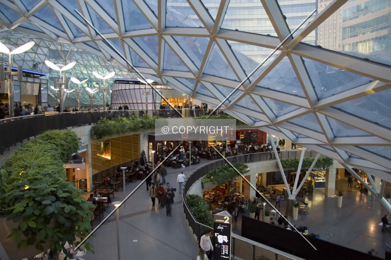 Inner shopping mall