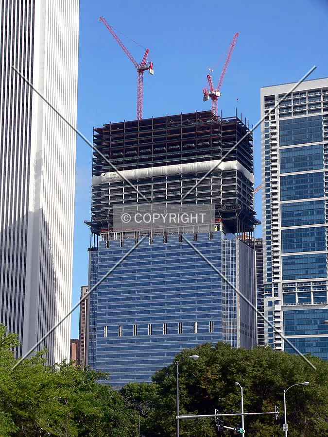 View to the northeast from Lake Shore Drive