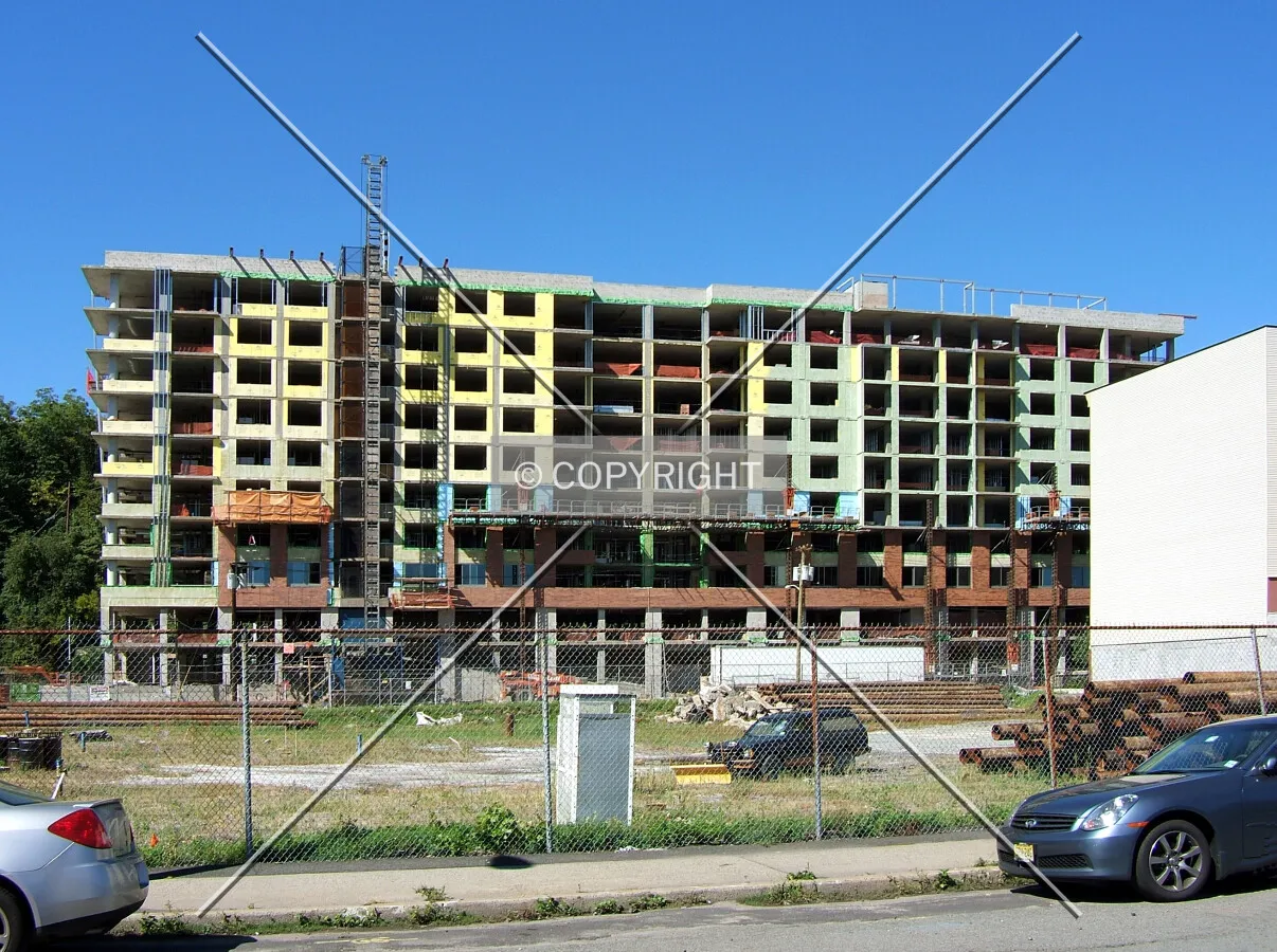 View from the southeast on Monroe Street
