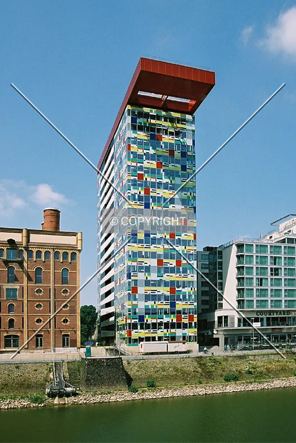 Back side view (river side)