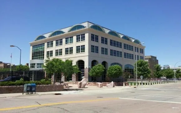 View from the southeast