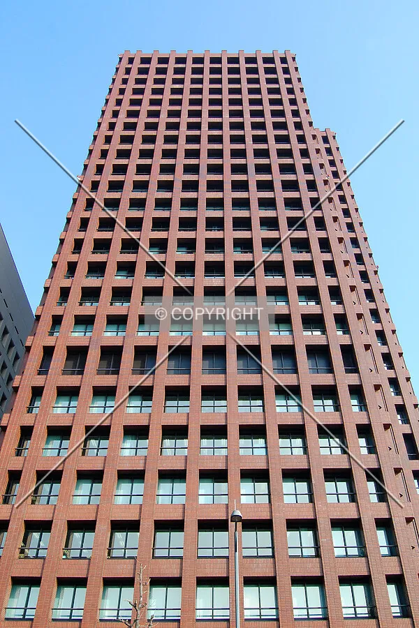 Looking up from the west