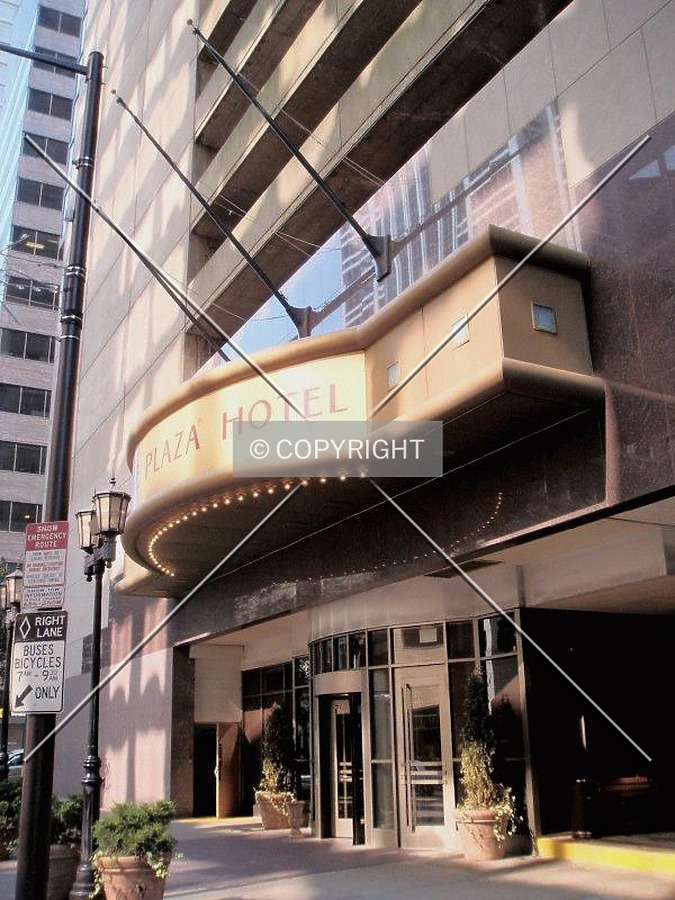 The main entrance on Market Street