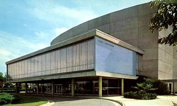 Vintage view from the north