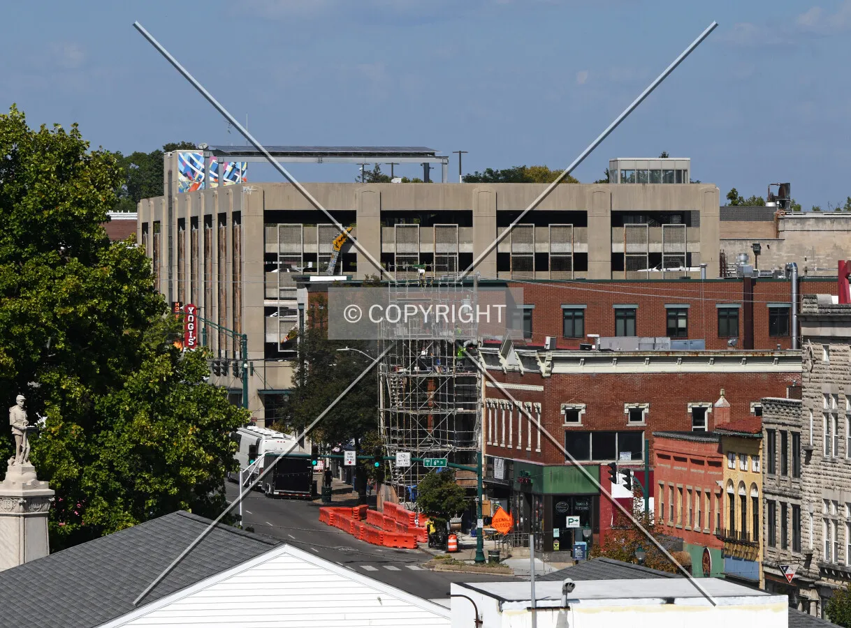 View from the southwest
