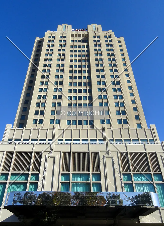 Looking up the southern side