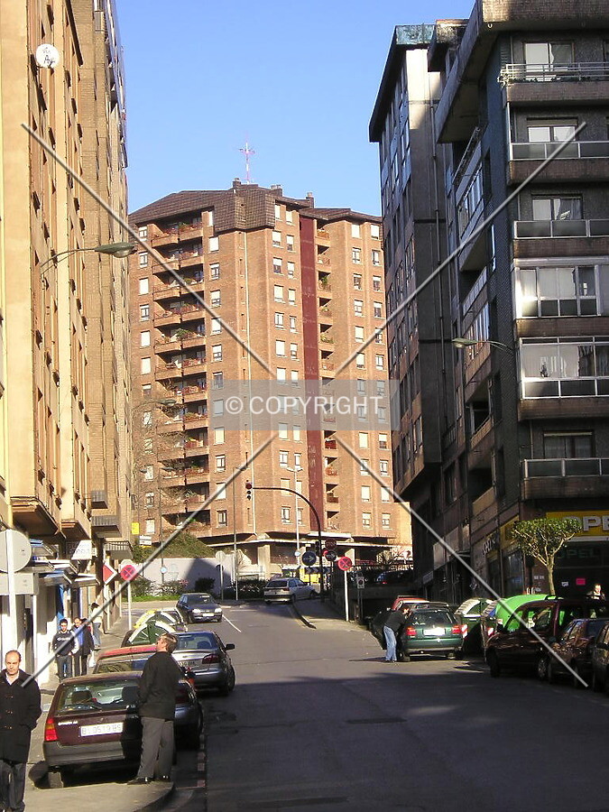 View from Santutxu neighbourhood