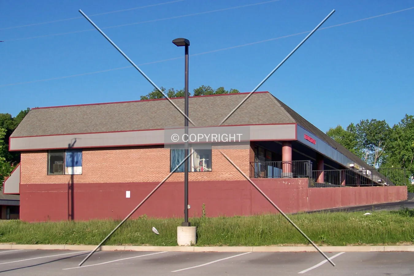 View from the northeast; May 14, 2009