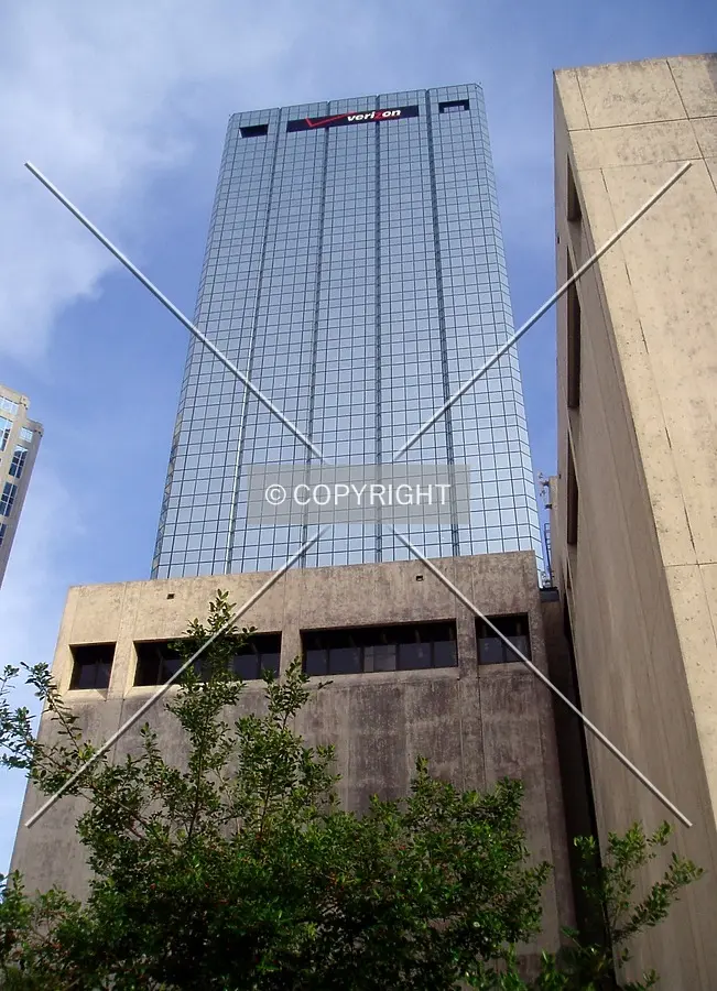 Looking up from the north on Kennedy Boulevard