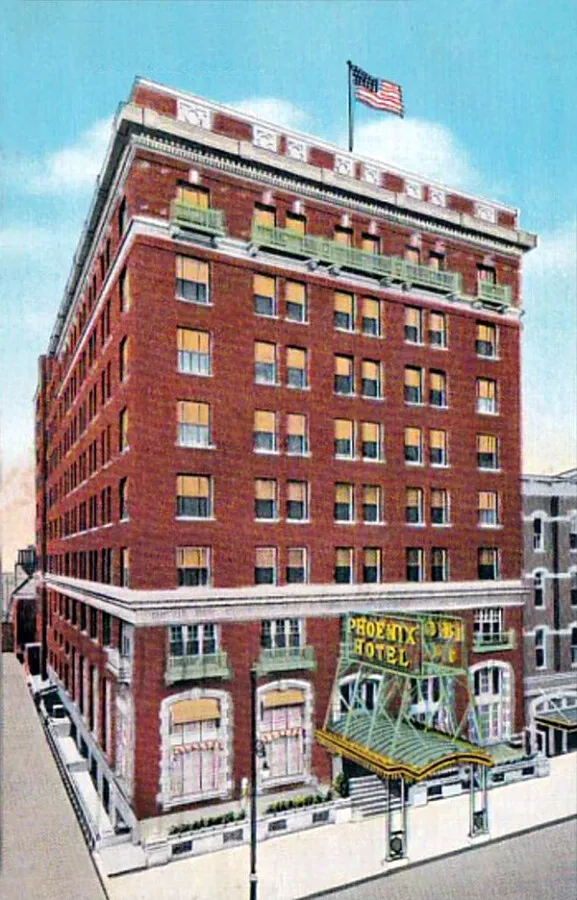 View from the northeast