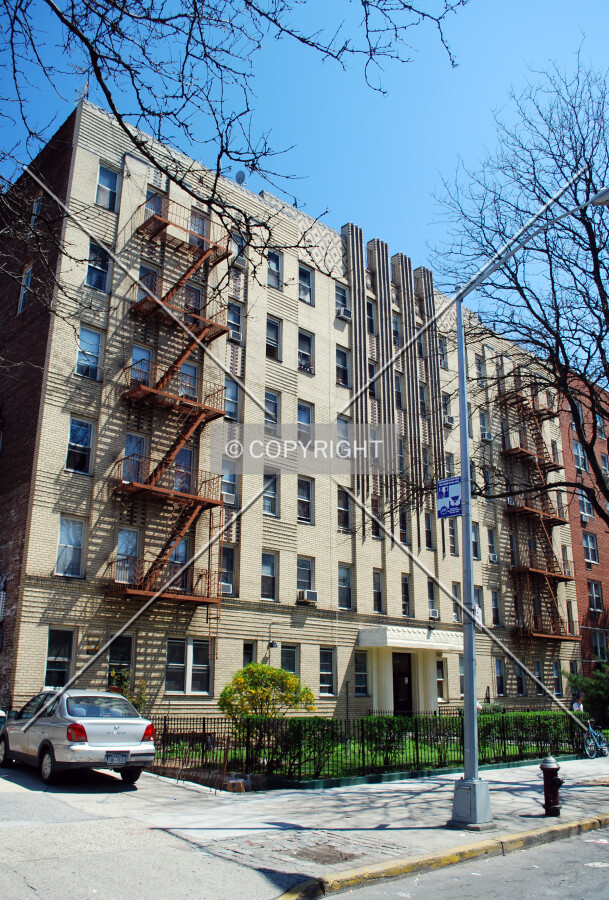Viewed along Ocean Parkway