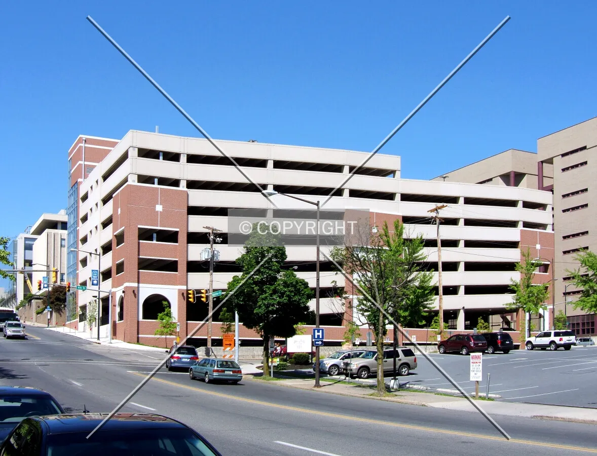 View from the northeast