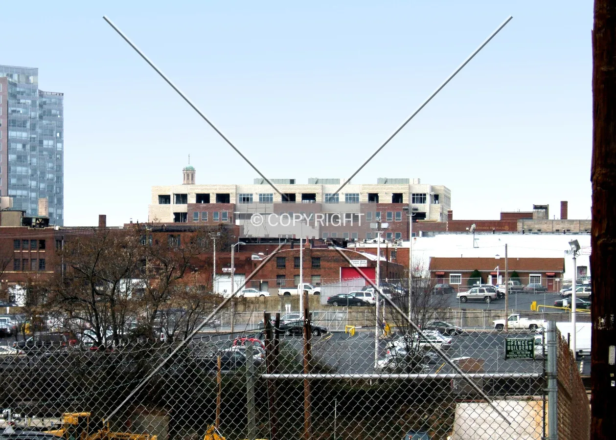 View from the northeast